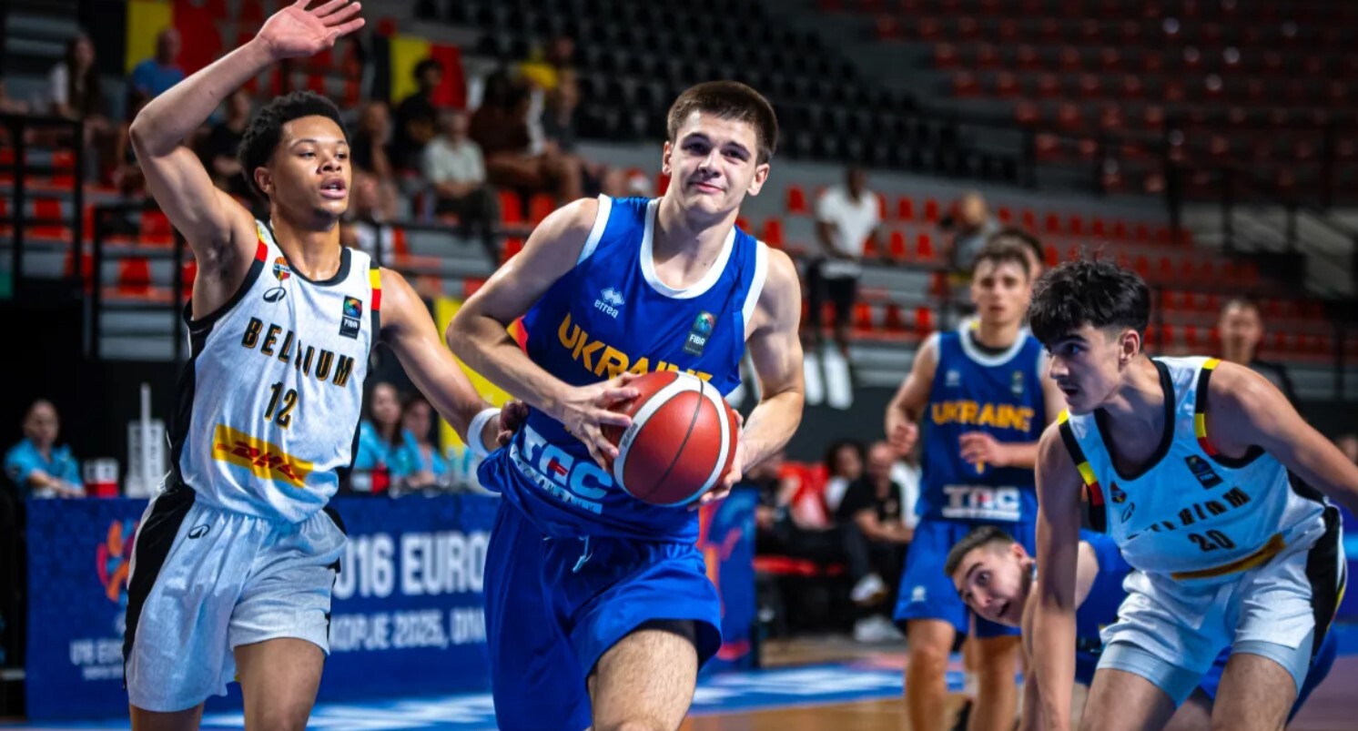 Кадетська збірна не зуміла пробитись до півфіналу чемпіонату Європи U-16